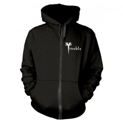 Trouble - The Skull - Hooded Sweat Shirt Zip (Homme)