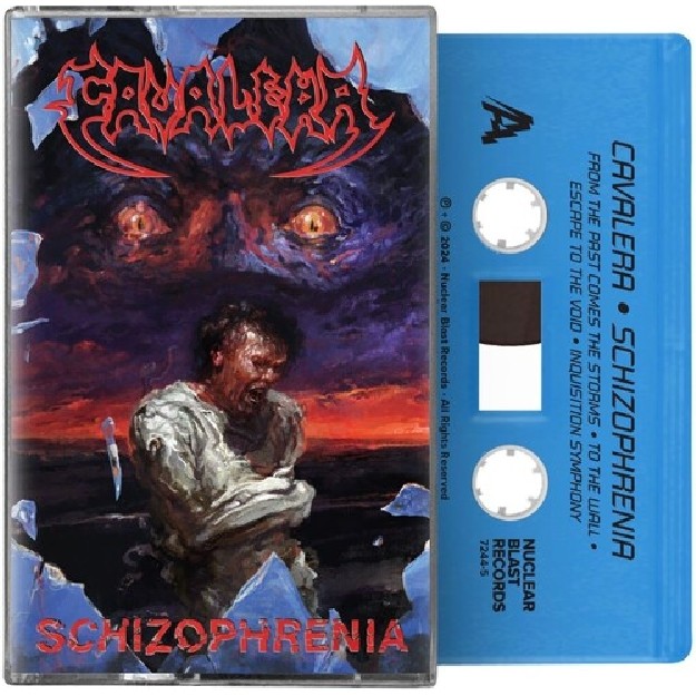 Cavalera | Schizophrenia - CASSETTE COLOURED - Thrash / Crossover ...