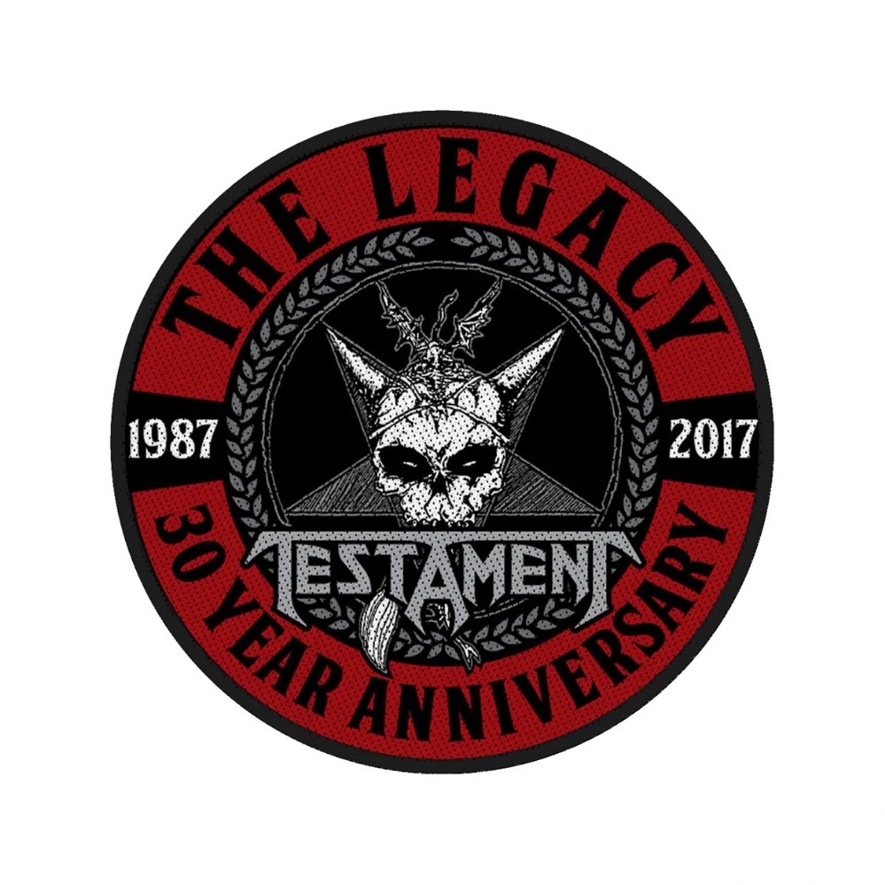 Testament | The Legacy 30 Year Anniversary - Patch - Thrash / Crossover ...