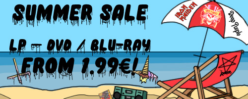 Summer sale on metal LPs, DVDs, and Blu-ray discs!