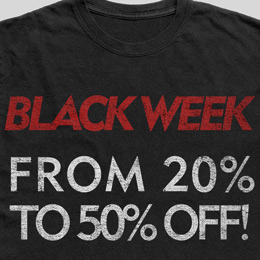 Offres Black Friday sur le merch !