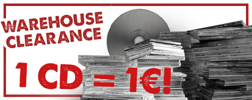 Warehouse Clearance! 1CD = 1€!