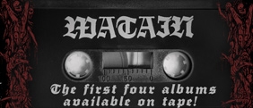 Rééditions Watain en cassettes!